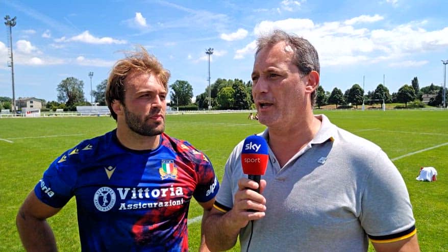 Italrugby, Lucchesi: "Sto bene, felice di essere qui"