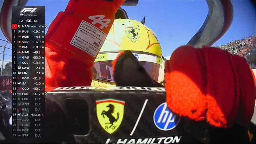 F1, Hamilton trionfa a Barcellona: il video dell'ultimo giro