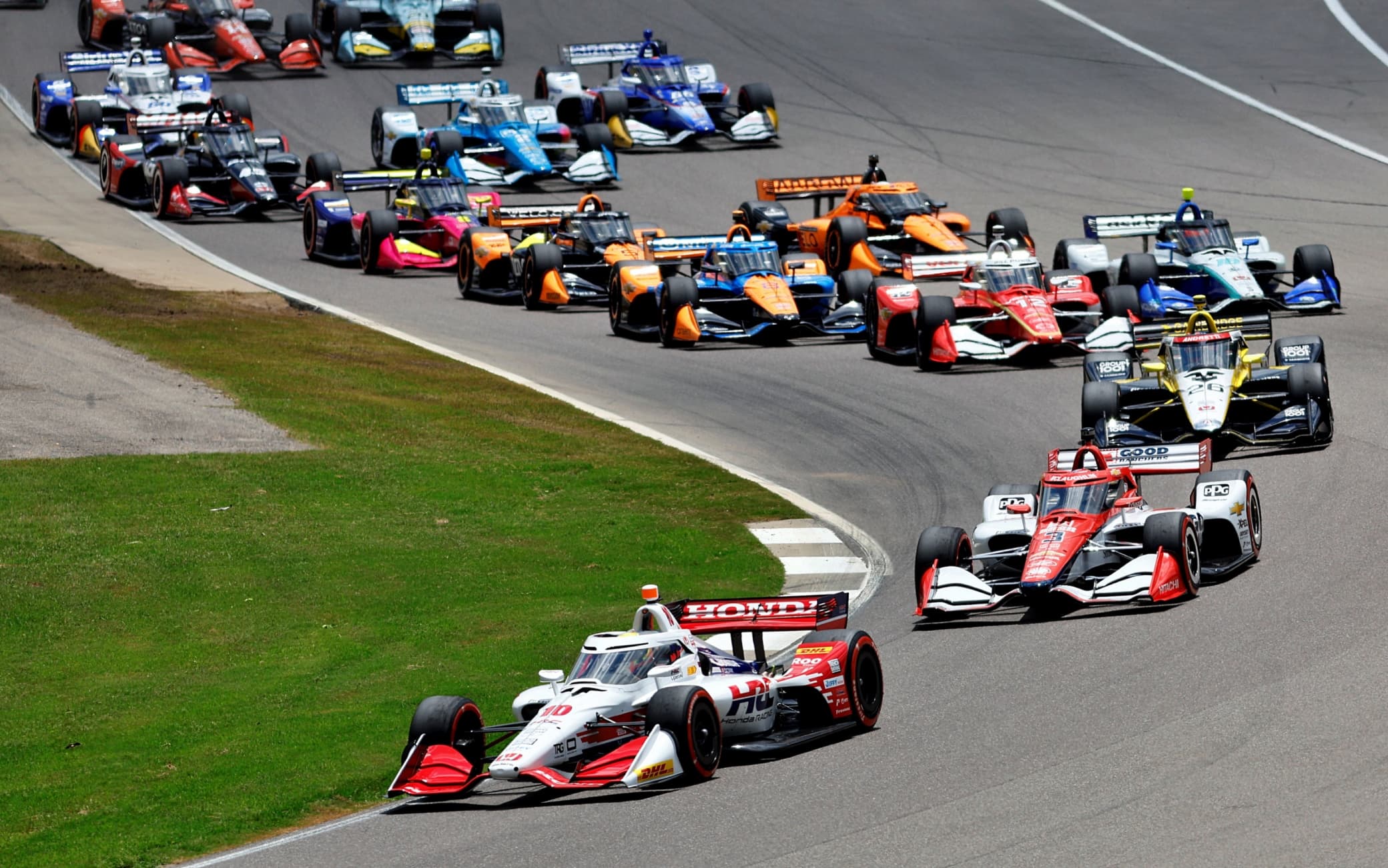 IndyCar: domenica il GP dell'Alabama nelle montagne russe di Barber