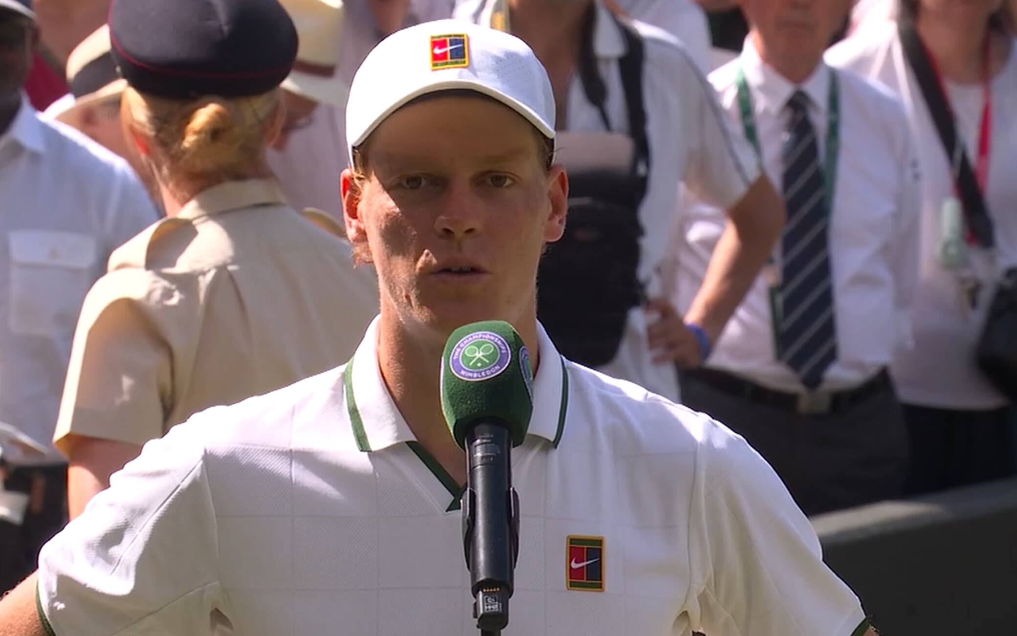 Sinner a Wimbledon: "Lavorato tanto, oggi ero a mio agio anche con il caldo"