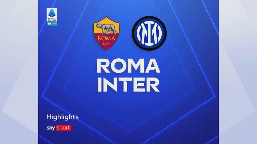 Roma-Inter 2-2: gol e highlights