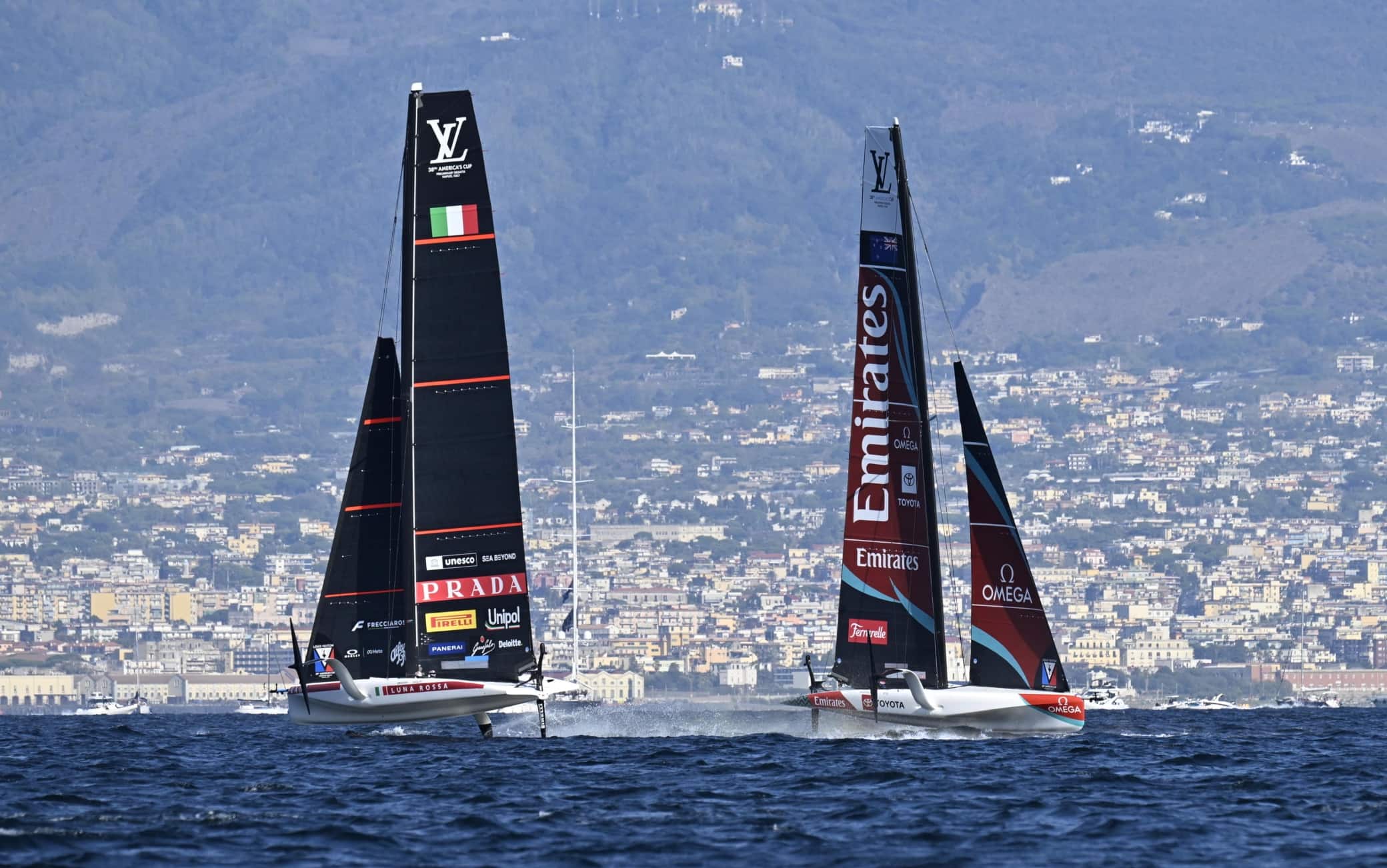 Coppa America a Napoli, i risultati delle regate preliminari. Highlights e classifica