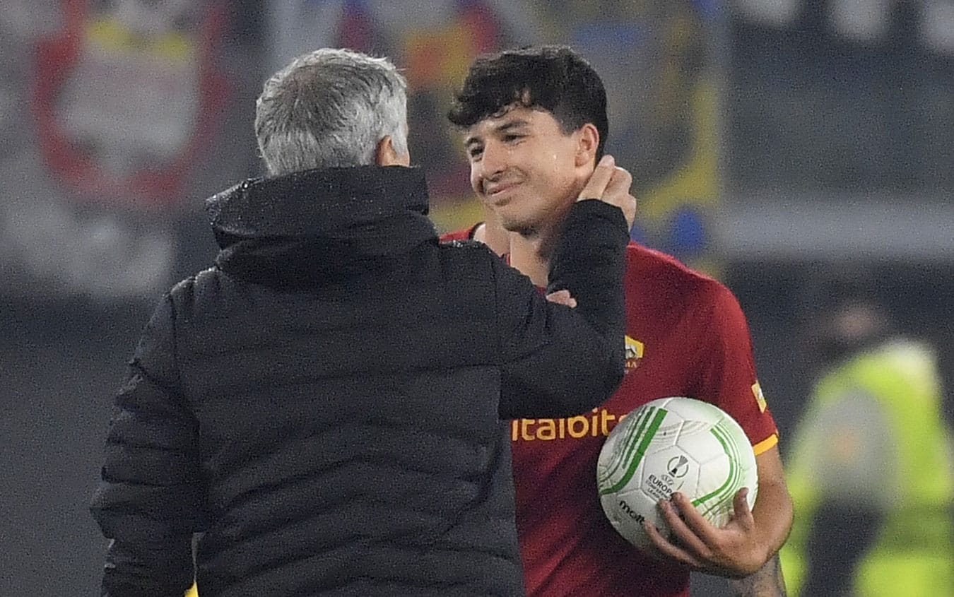 UEFA Conference League football match - AS Roma vs Zorya Luhansk