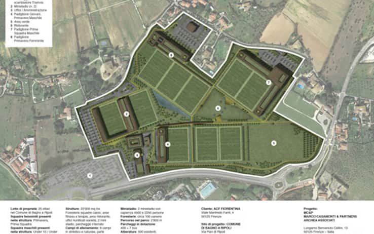 La disposizione dei campi