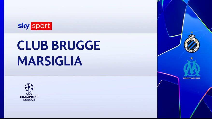 Bruges-Marsiglia 3-0: gol e highlights Champions