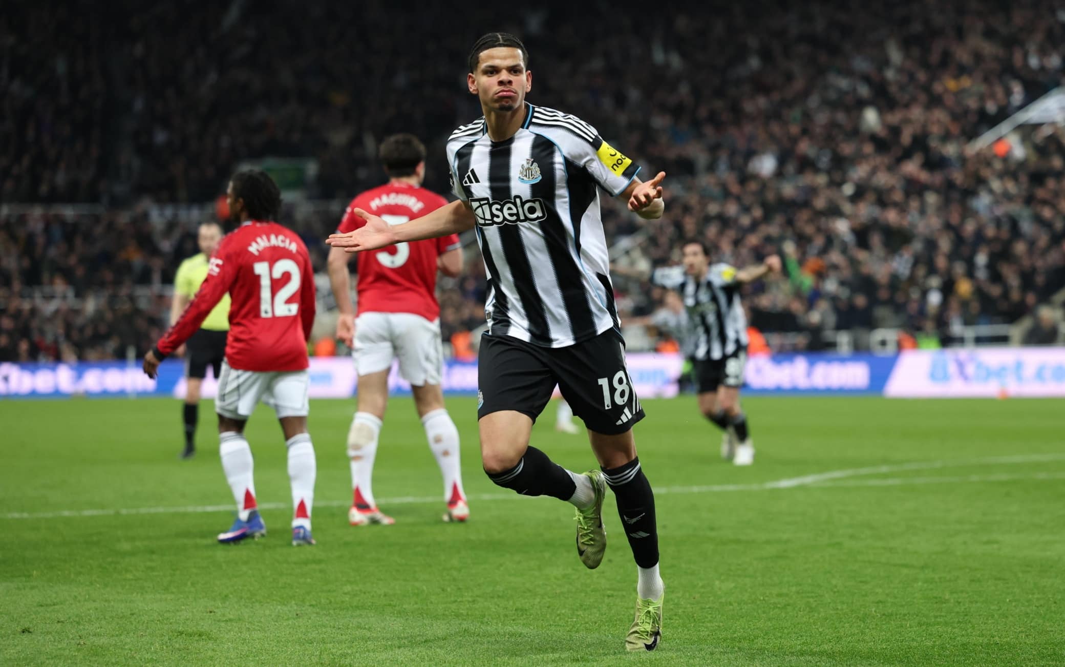 Newcastle-Manchester United 2-1: video, gol e highlights