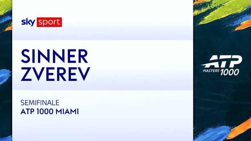 Sinner-Zverev: highlights Atp Miami. VIDEO