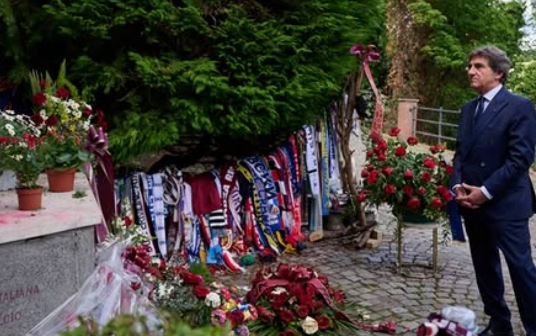 Cairo, l'omaggio (solitario) al Grande Torino