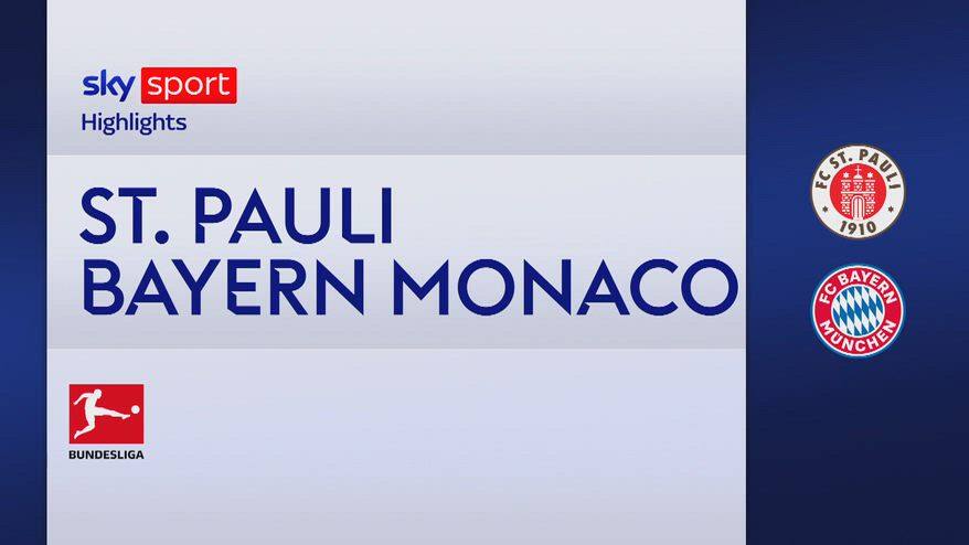 St. Pauli-Bayern Monaco 0-5: gol e highlights