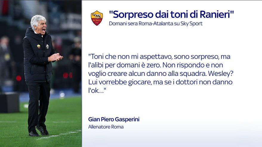 Roma, l'analisi della conferenza stampa di Gasperni