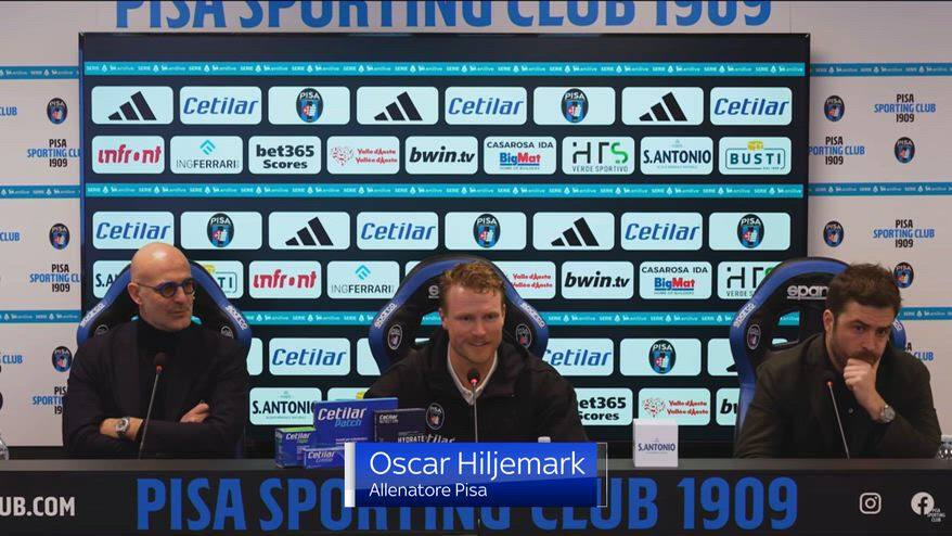 Pisa, Hiljemark: "Grande entusiasmo per aiutare il club"