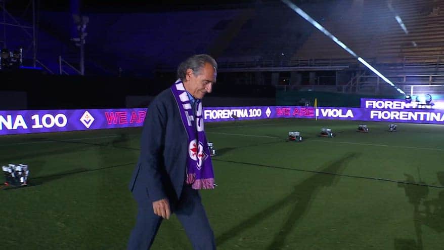 Il saluto di Firenze per Cesare Prandelli: il VIDEO