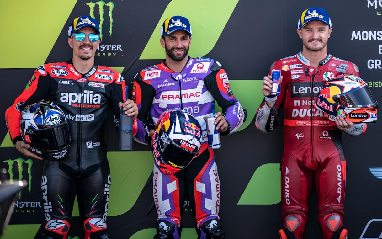 MotoGP, la griglia di partenza del GP di Silverstone (Gran Bretagna ...