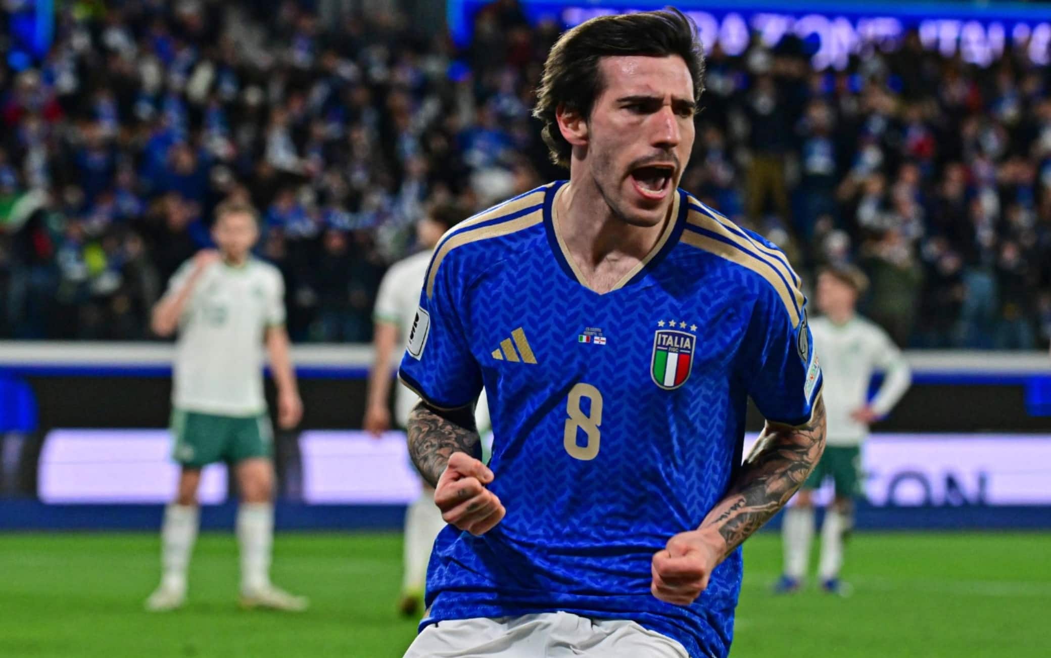 Dal suo primo gol con l'Italia (il 14 novembre 2024 contro il Belgio), Sandro Tonali è il centrocampista che ha segnato più reti con gli Azzurri (4).