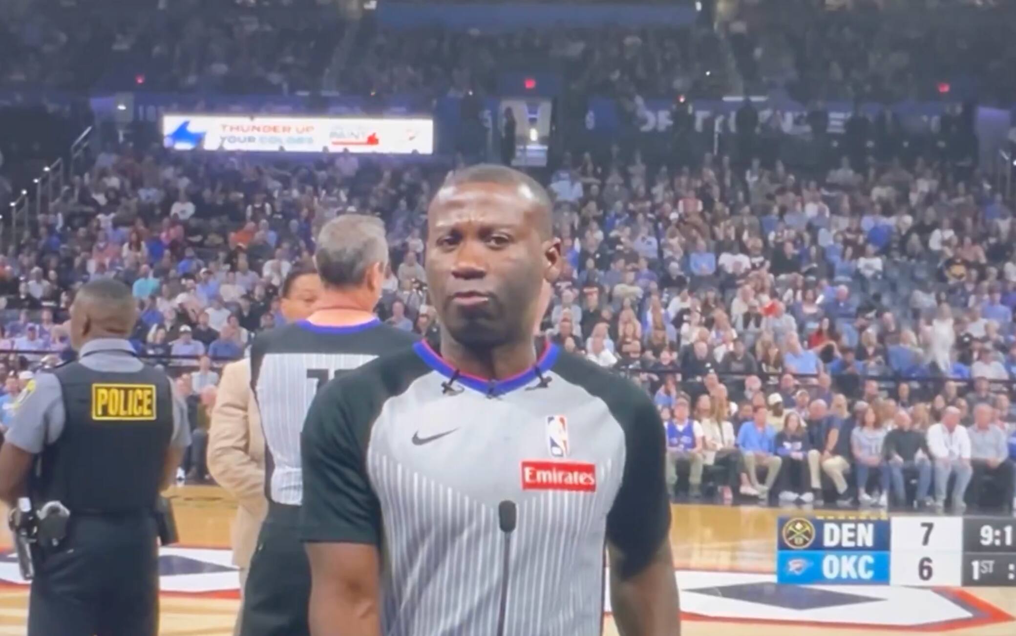NBA, l'arbitro spiega la decisione su un fallo e chiama Jokic direttamente 'The Joker'