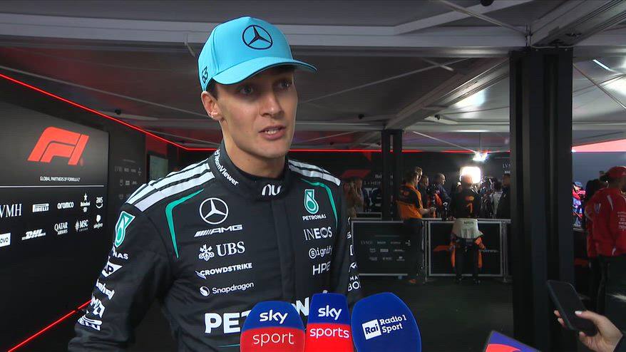 Russell: "Giusta decisione di cambiare posizione con Kimi"