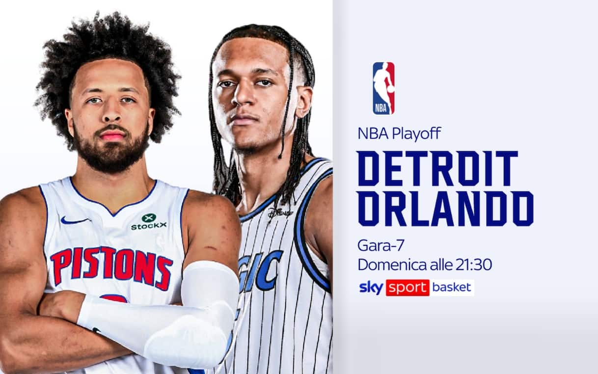 Pistons completano la rimonta da 1-3: 116-94 su Orlando in Gara 7 e volano in semifinale
