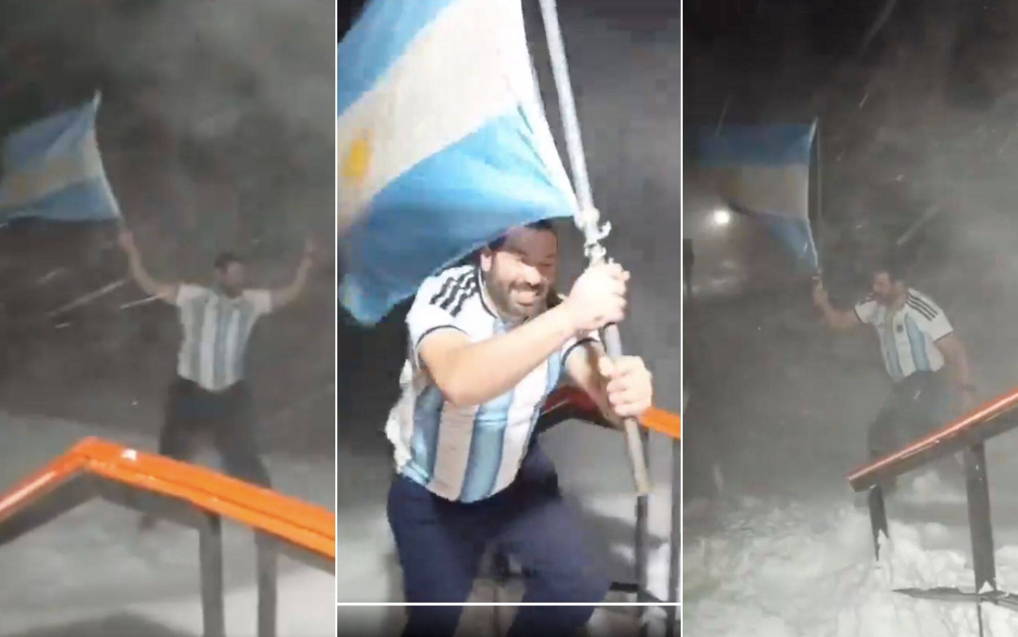 Argentina in finale ai Mondiali, la festa arriva fino in Antartide