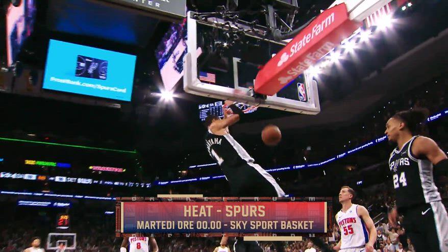 NBA, Miami-San Antonio in diretta su Sky