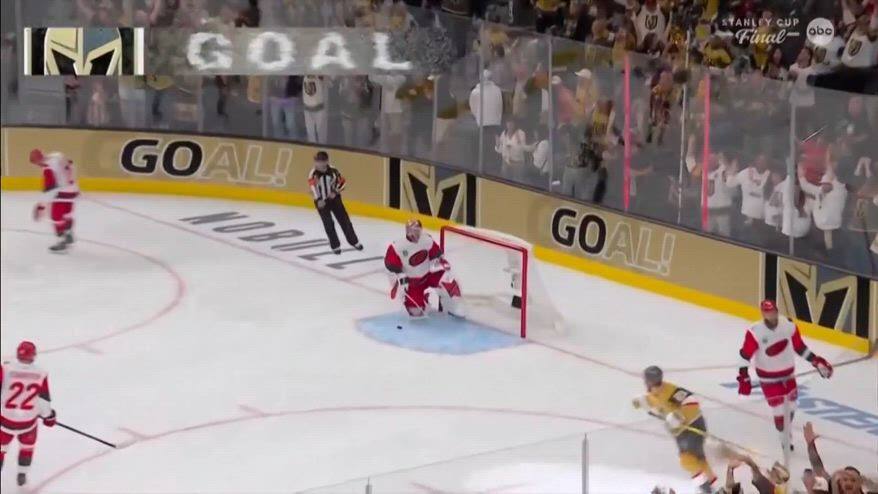 Carolina-Vegas: highlights gara-3 Stanley Cup NHL