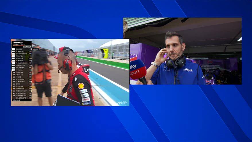 Yamaha, Pavesio: "Toprak la grande sorpresa del venerdì"