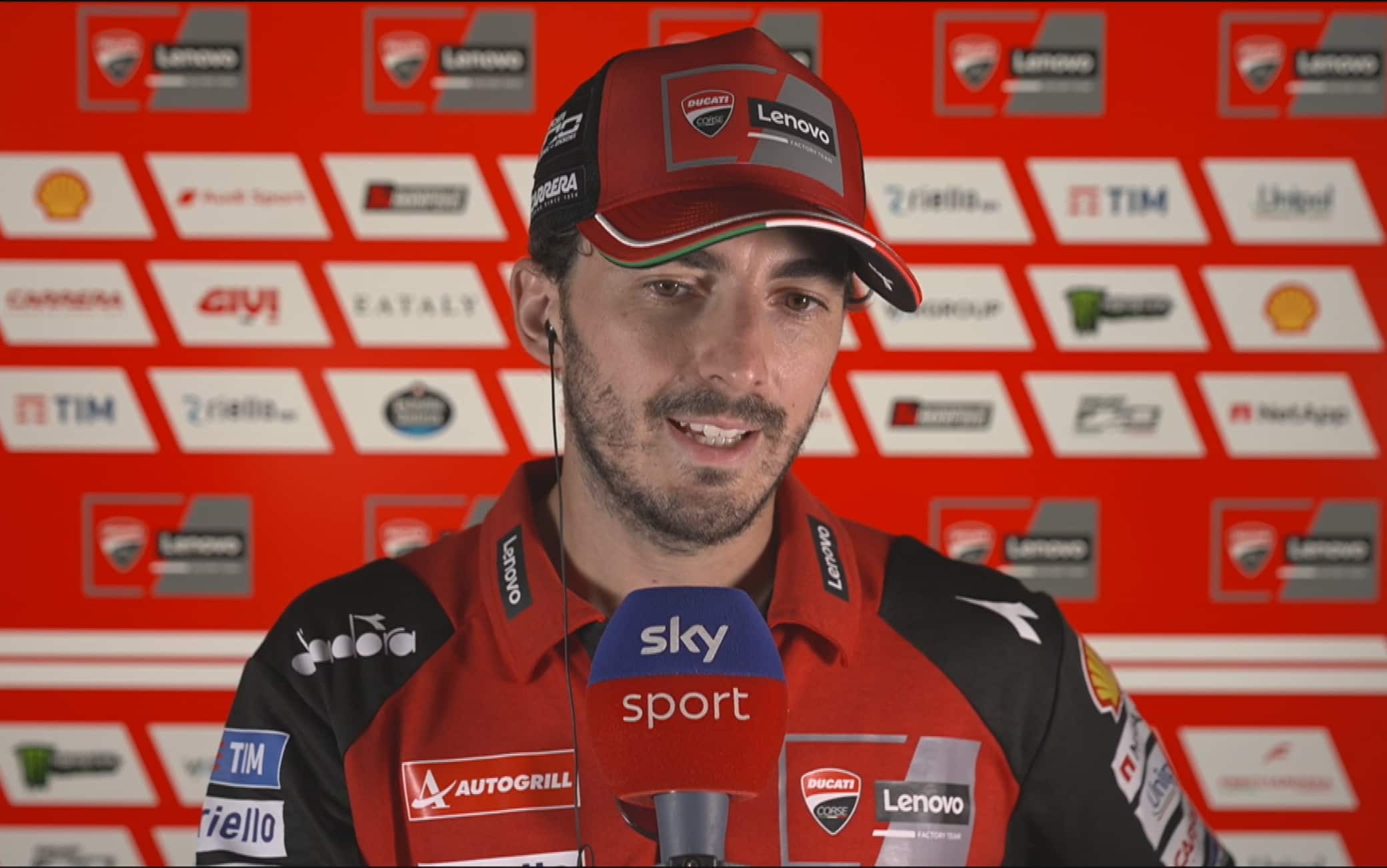 Bagnaia: "Sul verde per non tamponare Martin, penalità inaspettata"