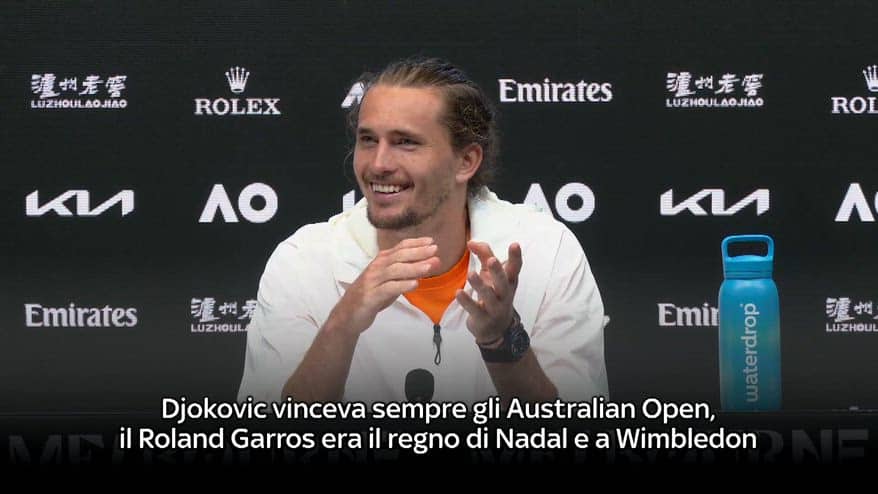 Zverev: "Il tennis è cambiato, è più veloce e più fisico"