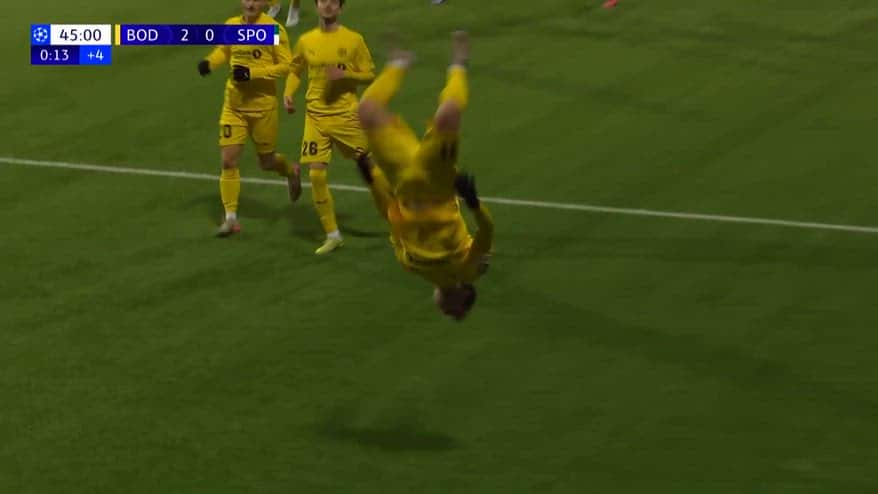 Il Bodo non si ferma più: gol e… capriole alla Oba Oba