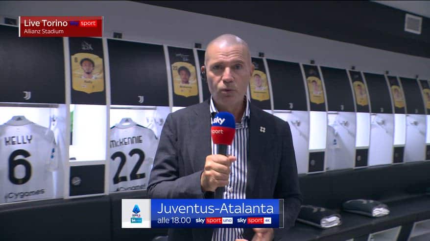 Juve-Atalanta, le maglie dei protagonisti dagli spogliatoi