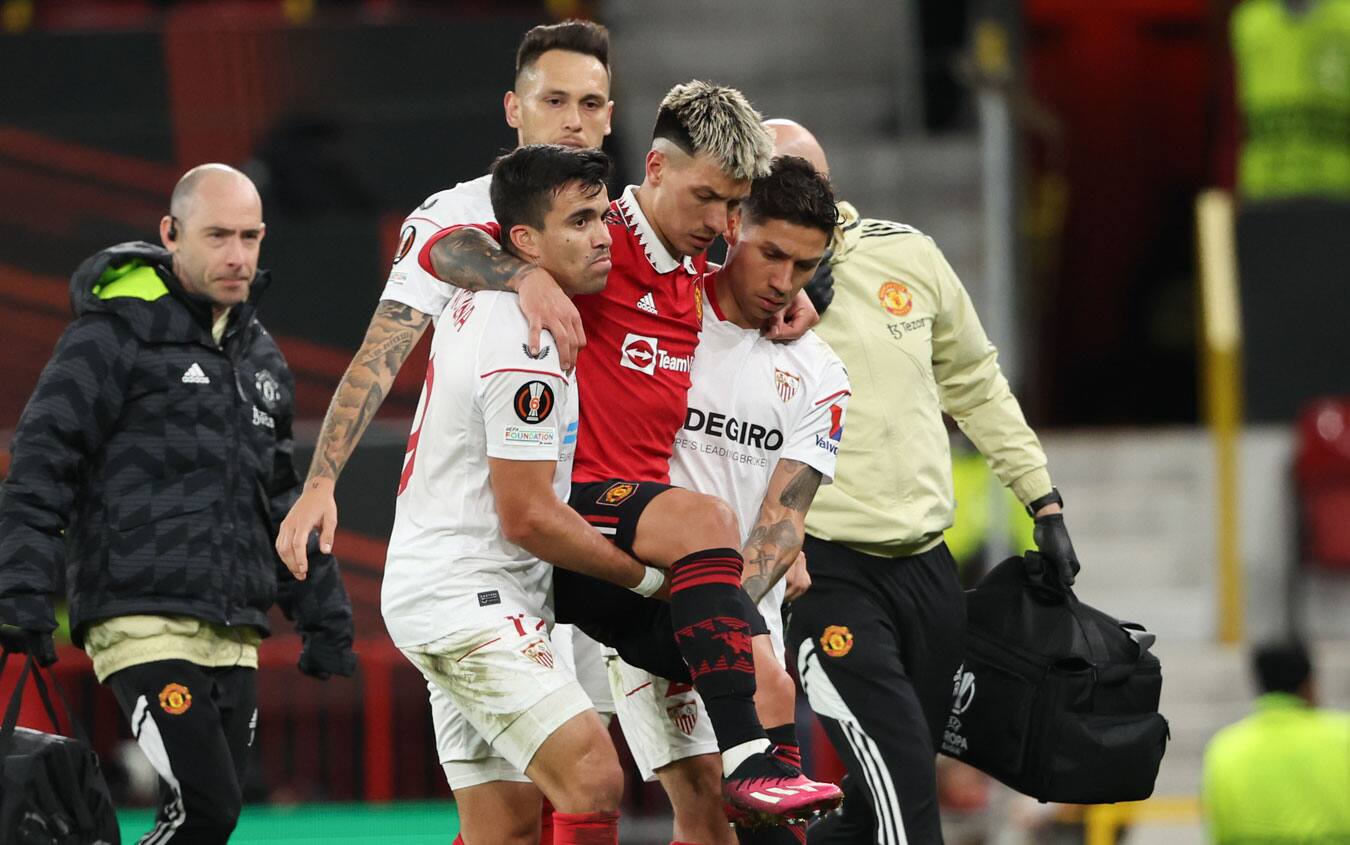 infortunio Lisandro Martinez