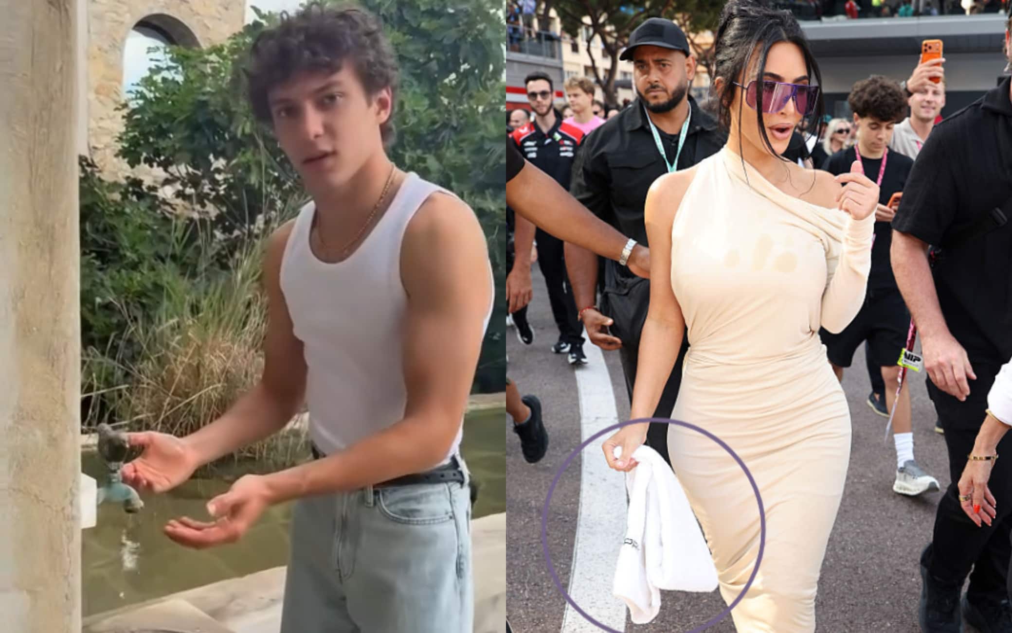 Kimi Antonelli e il 'mistero' dell'asciugamano: "Chi l'ha visto?". Kim Kardashian lo sa
