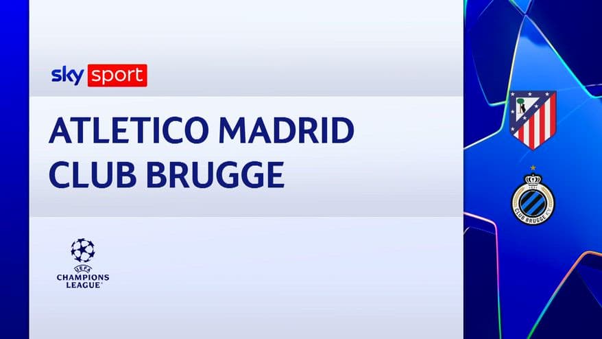 Atletico Madrid-Brugge 4-1: gol e highlights Champions