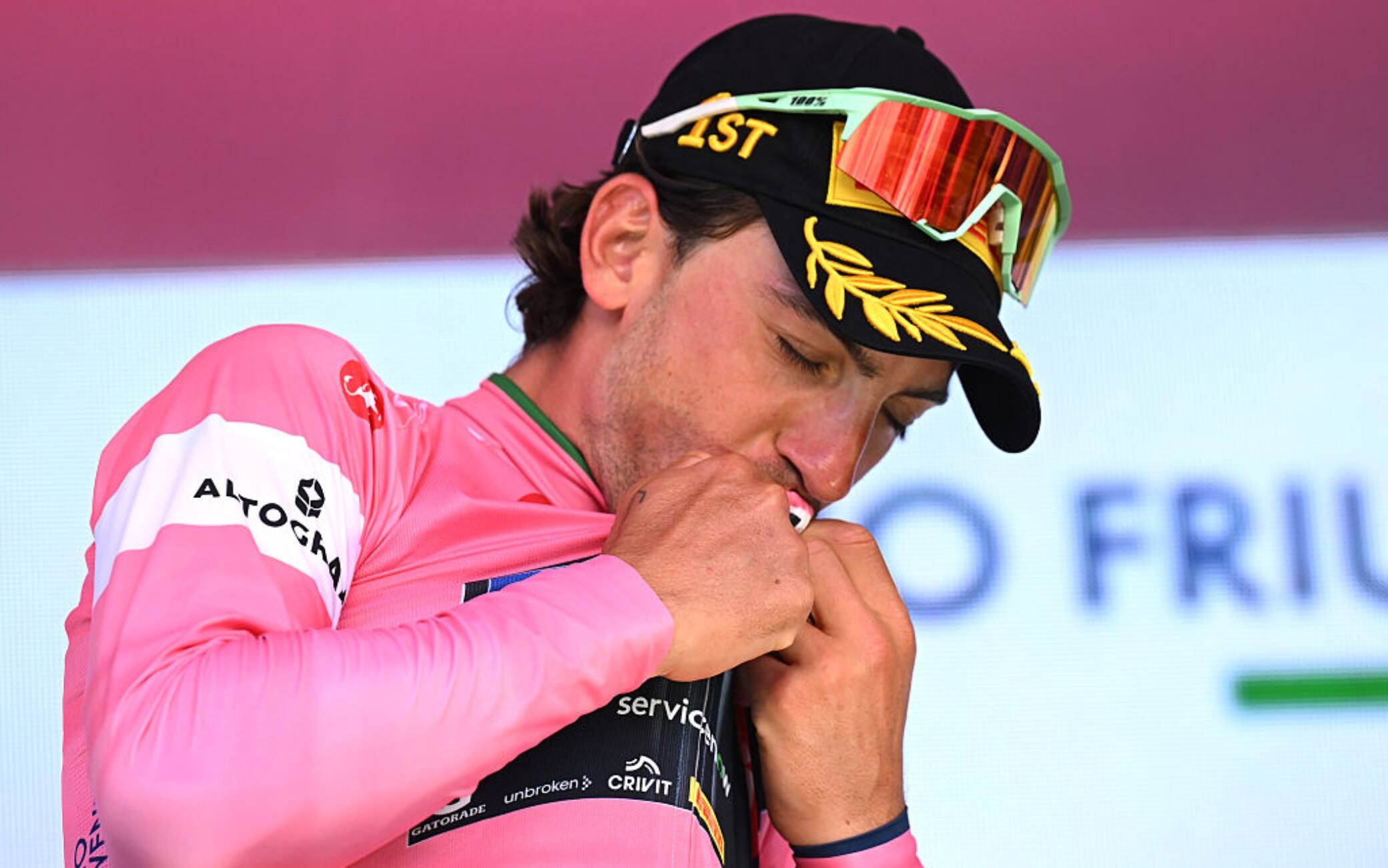 Ciccone in Maglia Rosa al Giro d'Italia: "Sognavo questo momento da bambino"