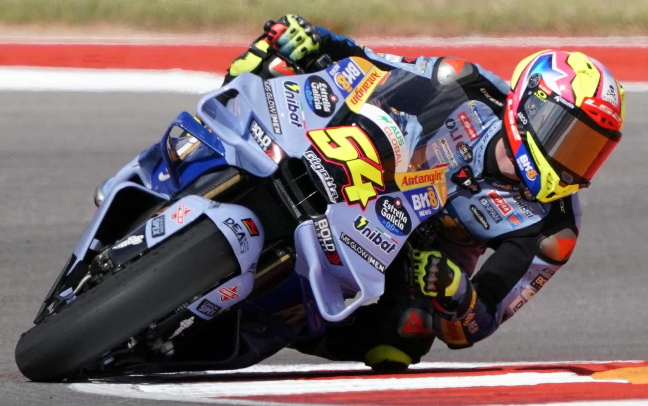 MotoGP a Brno: Aldeguer il più veloce nel Warm up, 2° Marquez, 3° Di Giannantonio 