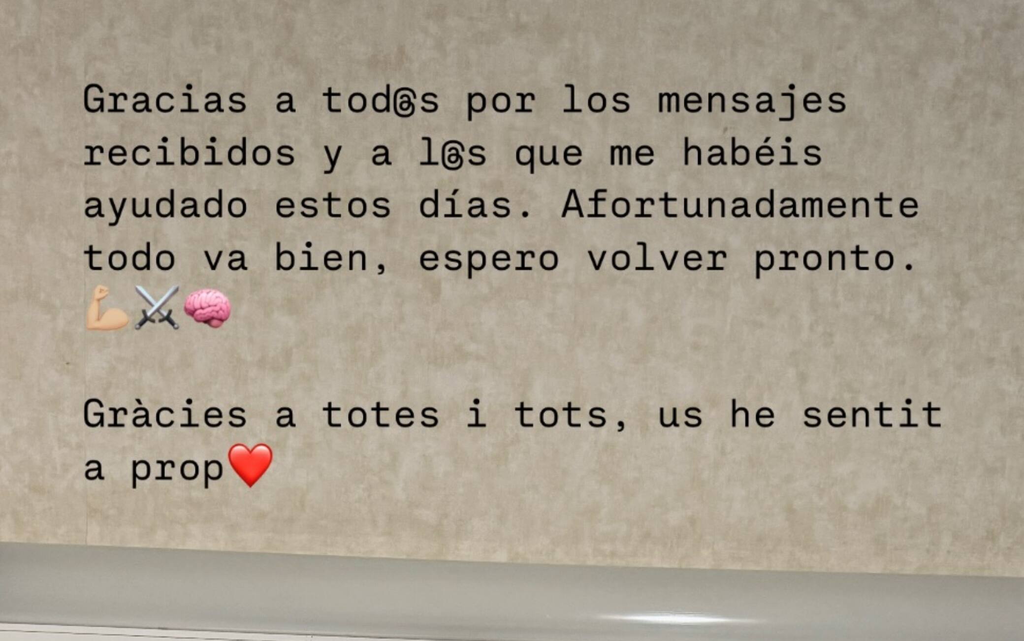 Il messaggio della calciatrice spagnola del Barcellona Aitana Bonmati