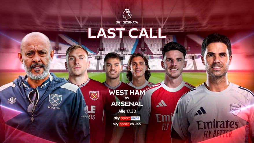 West Ham-Arsenal, last call per vincere o restare in Premier