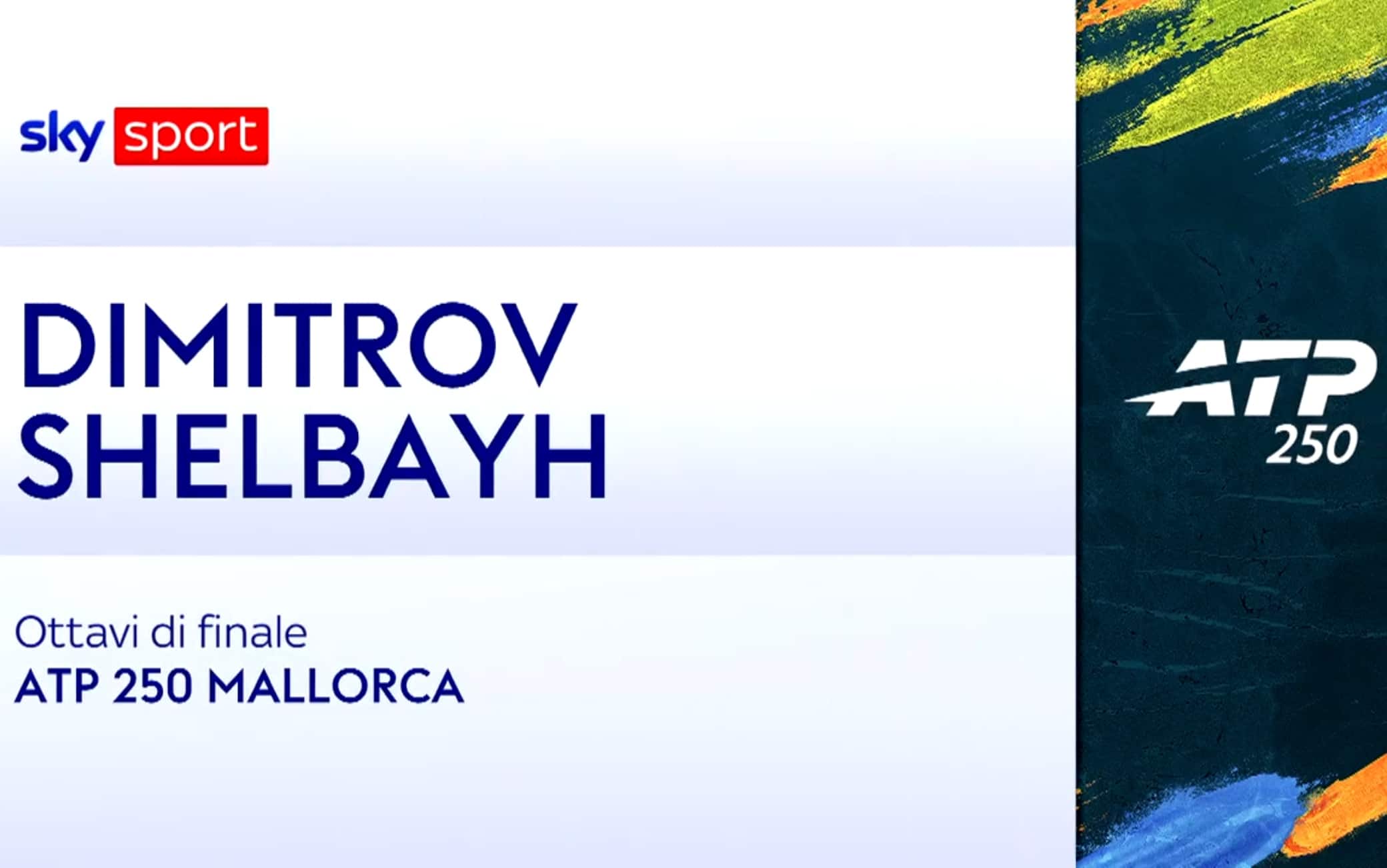 Dimitrov-Shelbayh: highlights Atp Maiorca