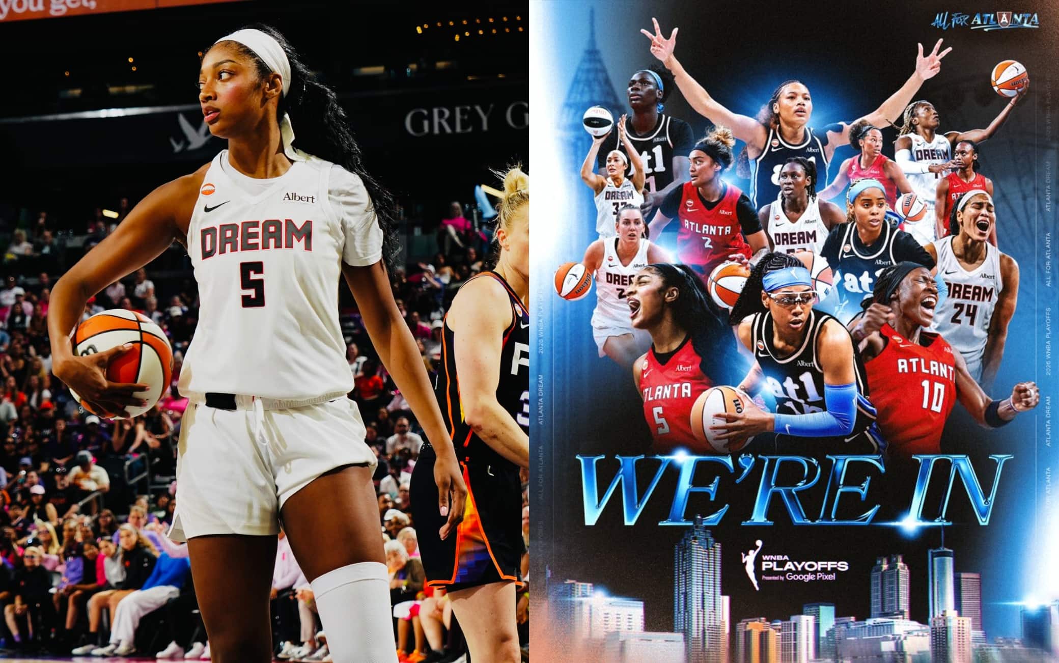 WNBA, Angel Reese firma il career high e le Dream sono ai playoff. VIDEO