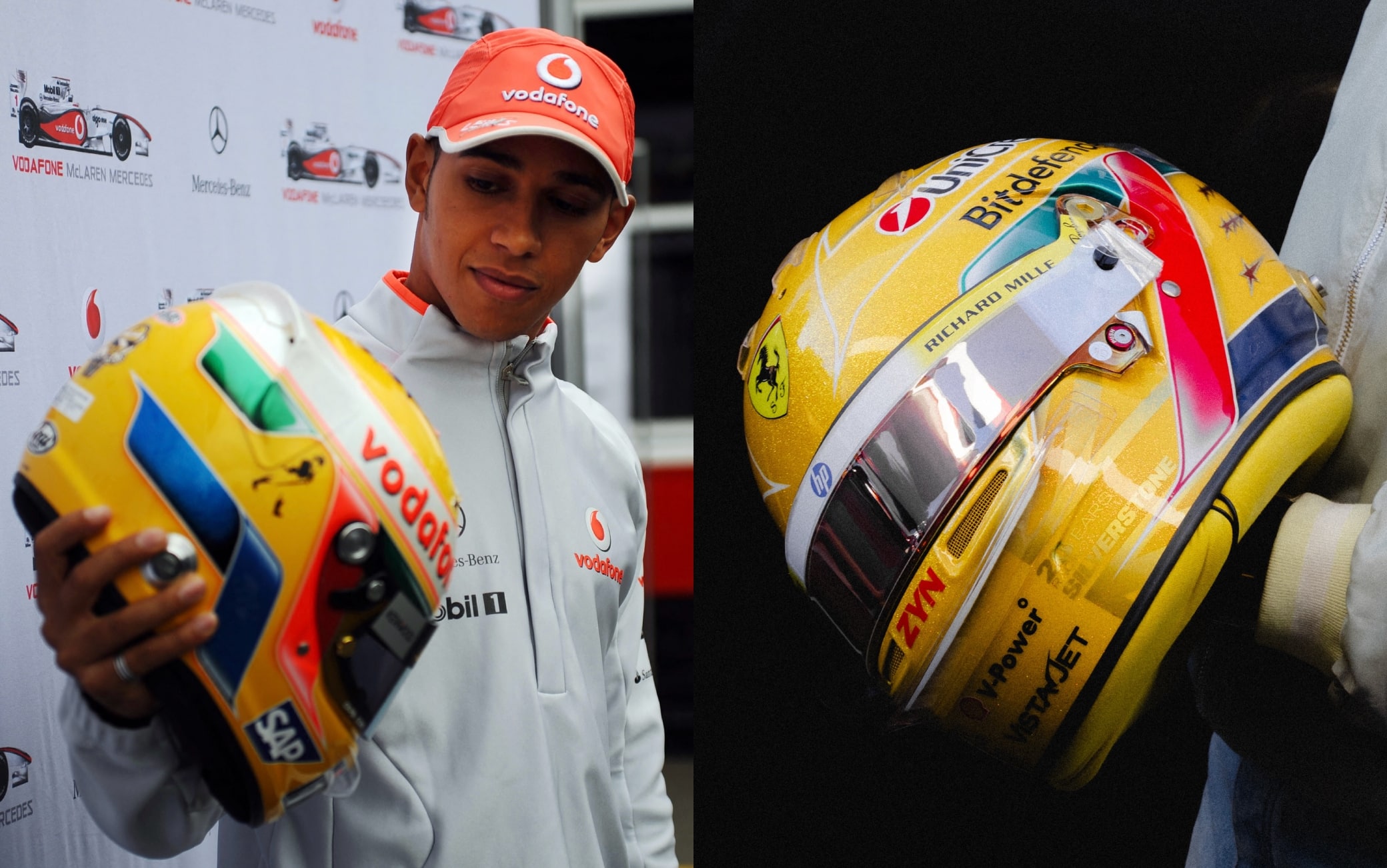 Lewis Hamilton, ritorno al passato: il casco speciale per il GP di Silverstone