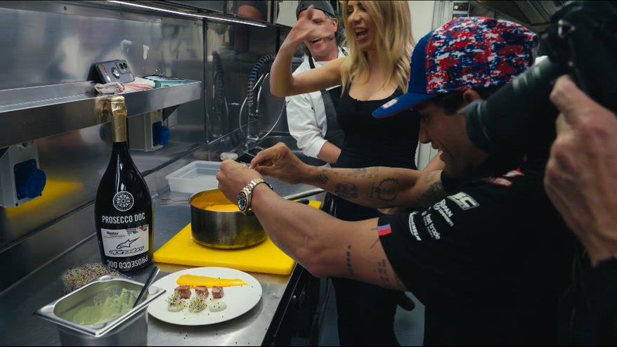 "Master of Hospitality", Martin ai fornelli in Alpinestar
