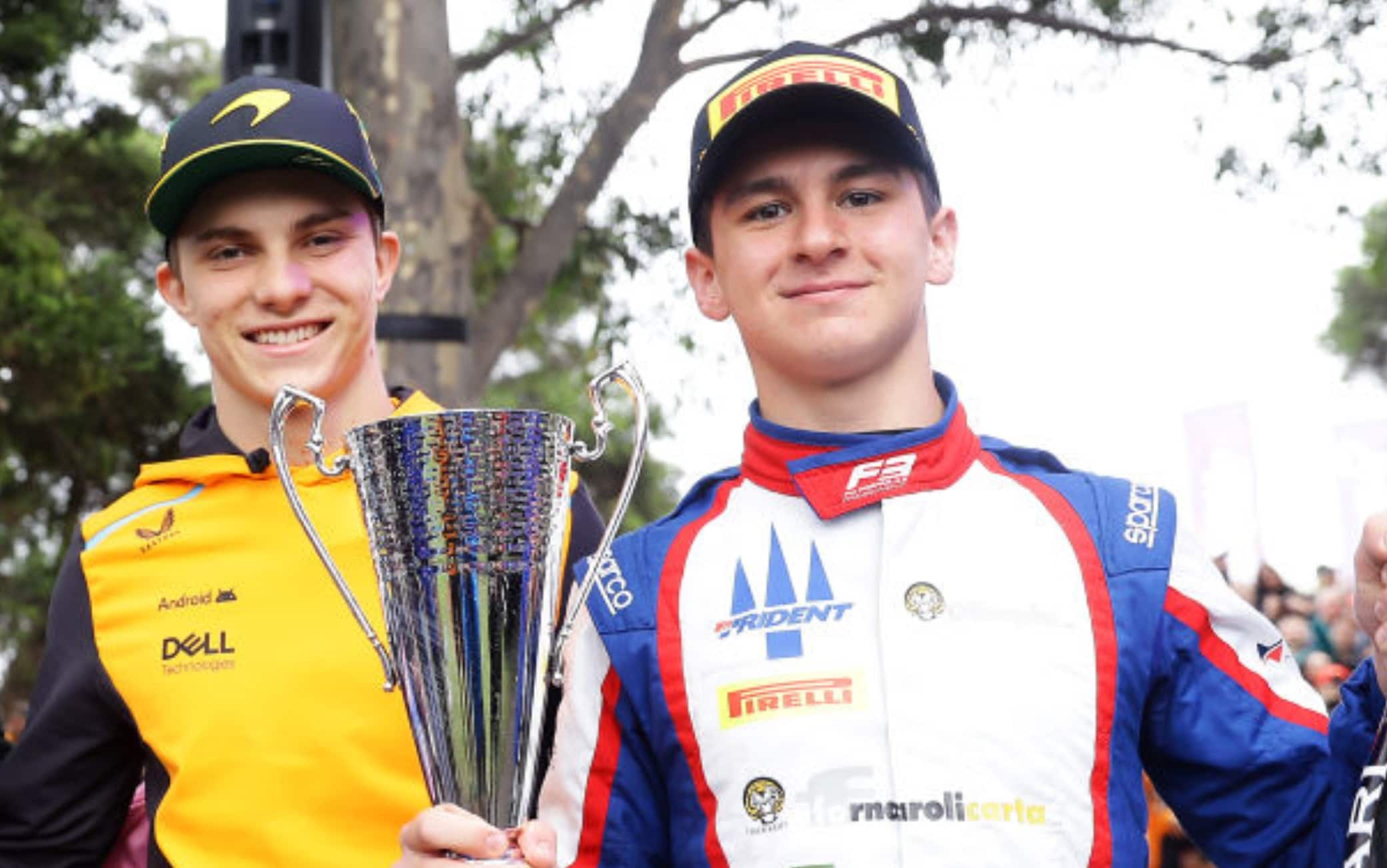 Piastri benedice Fornaroli: "Può fare bene in F1". Leo venerdì sulla McLaren per le FP1