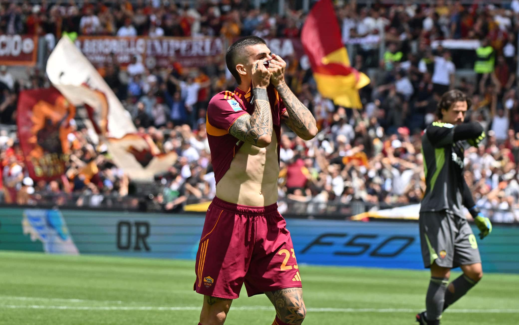 Roma-Lazio 2-0: video, gol e highlights