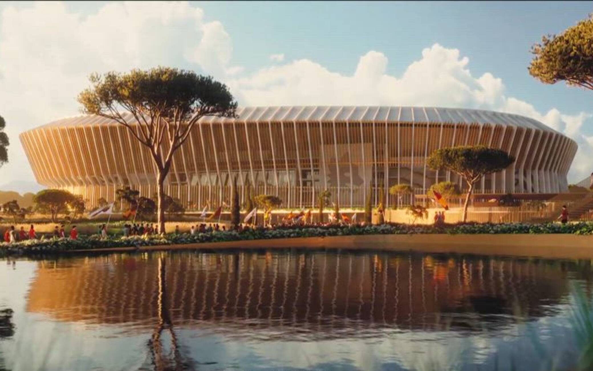 Roma, nuovo stadio a Pietralata: approvata la delibera dalla Giunta Comunale