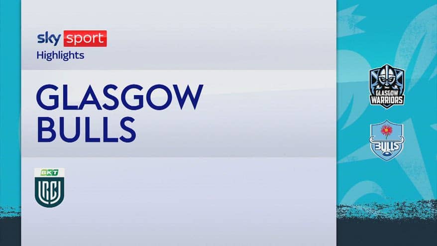 Rugby, semifinale URC: Glasgow-Bulls 21-22. Highlights
