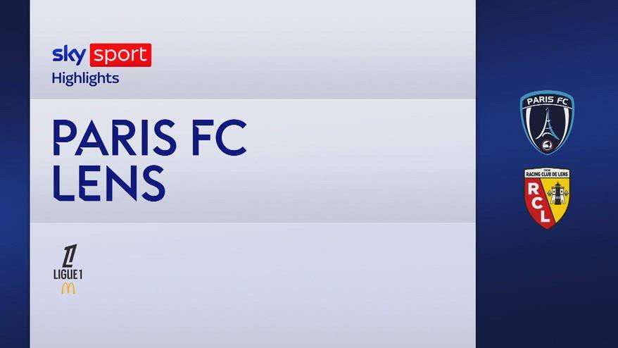 Paris FC-Lens 0-5: gol e highlights
