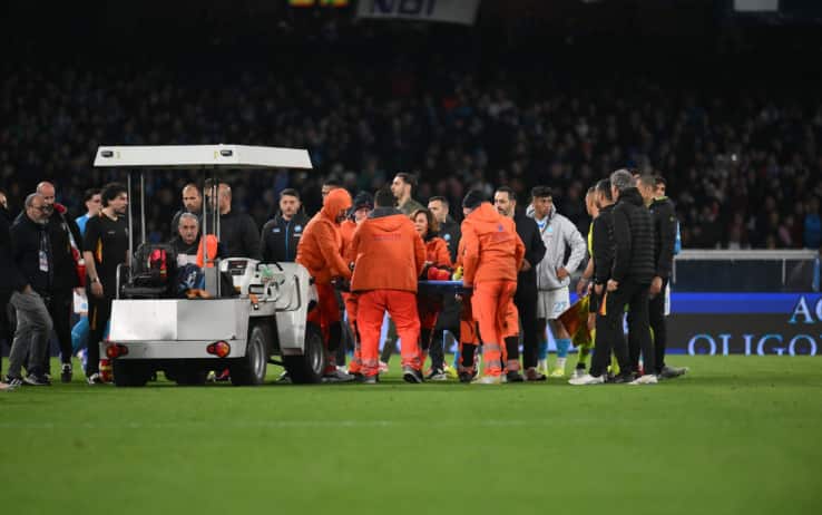 Banda, malore durante Napoli-Lecce: le news