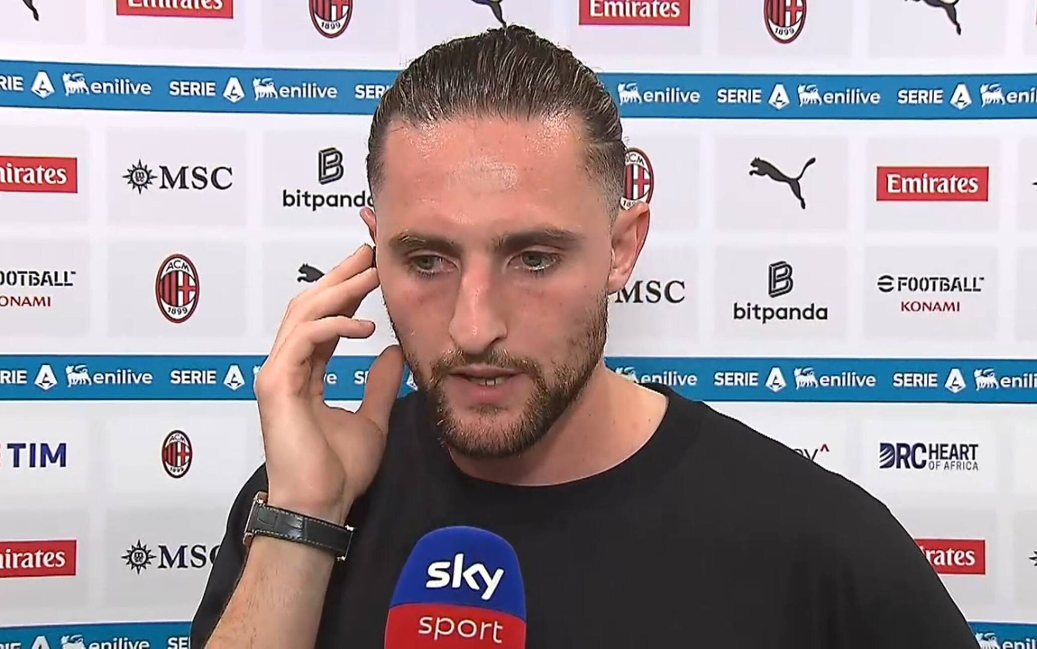 Milan-Udinese, Rabiot: "Giusti i fischi, deluso per quelli a Leao: va supportato"