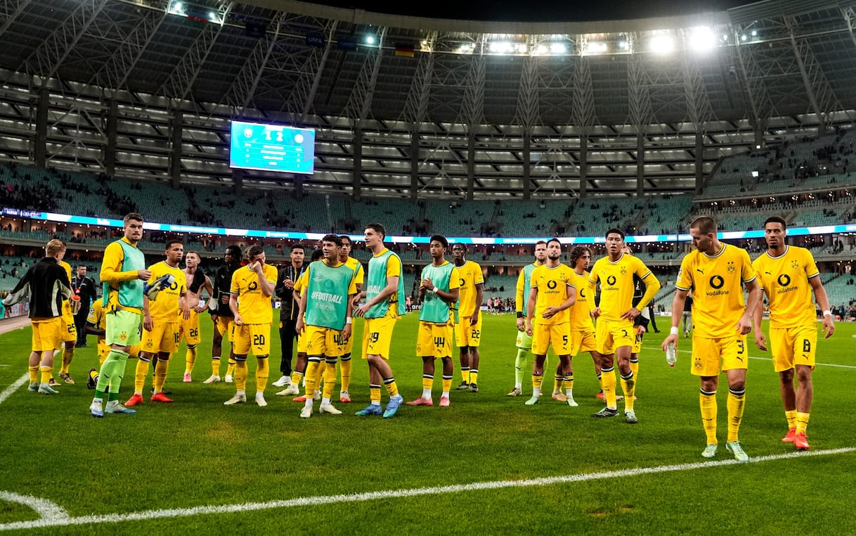 Bild: Borussia Dortmund avoids Baku stadium showers over Legionella