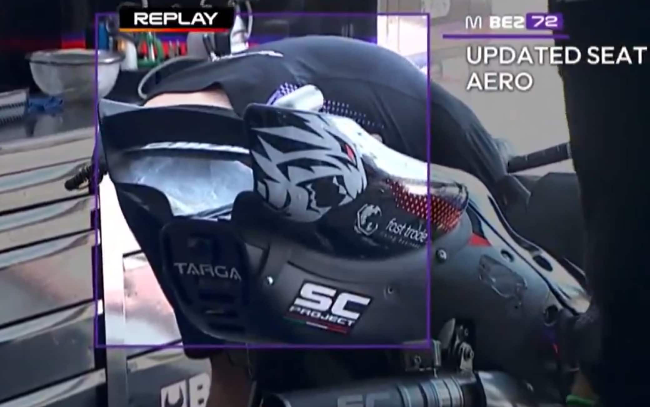 MotoGP ad Aragon, sull'Aprilia di Bezzecchi spunta un nuovo codone