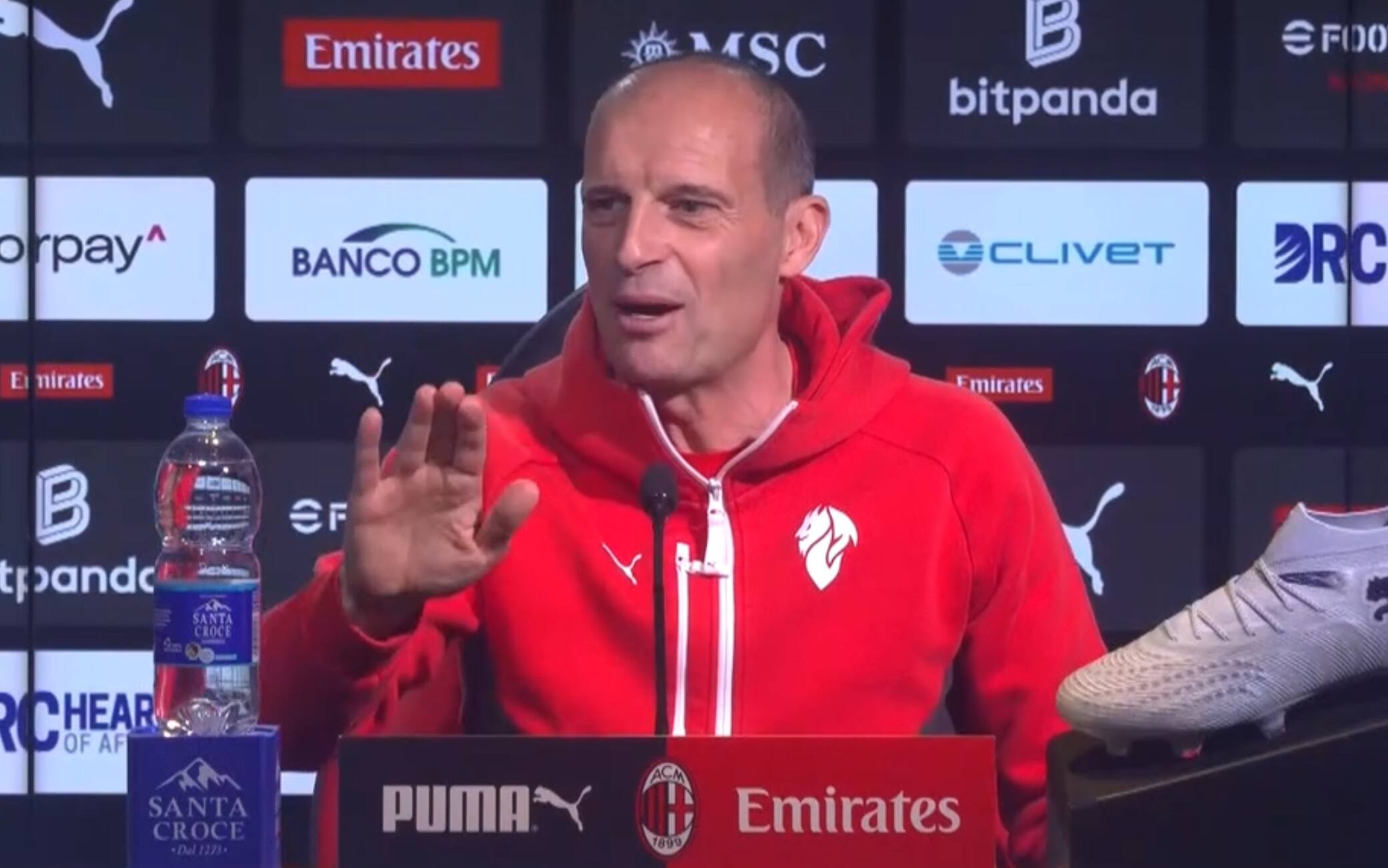 Allegri sul figlio: "Non vuole che vada a vederlo. L'importante è un bel voto in latino"